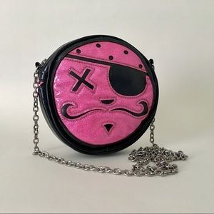 Sourpuss Clothing pirate purse with chain strap